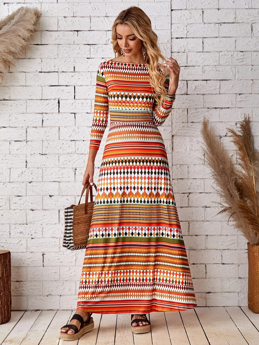 Vestidos a rayas cheap